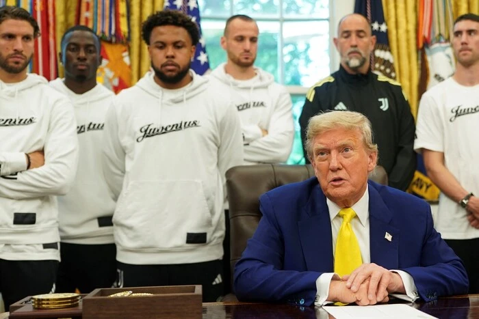 Dude, I just want to play football. Juventus player talks about meeting with Trump
