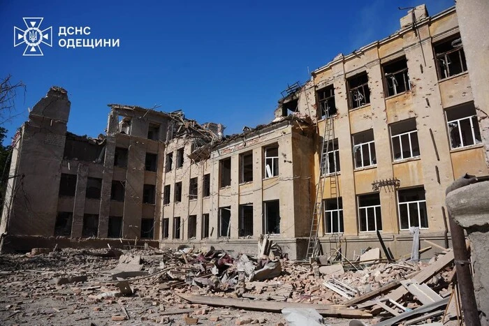 Schlag auf das Lyzeum in Bilhorod-Dnistrovskyi: Sucharbeiten abgeschlossen