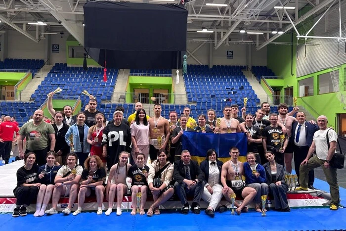 Die ukrainischen Sumo-Ringer traten triumphal bei der Europameisterschaft auf