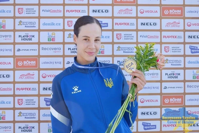 Ukraine won five medals at the European Canoe Kayak Championship