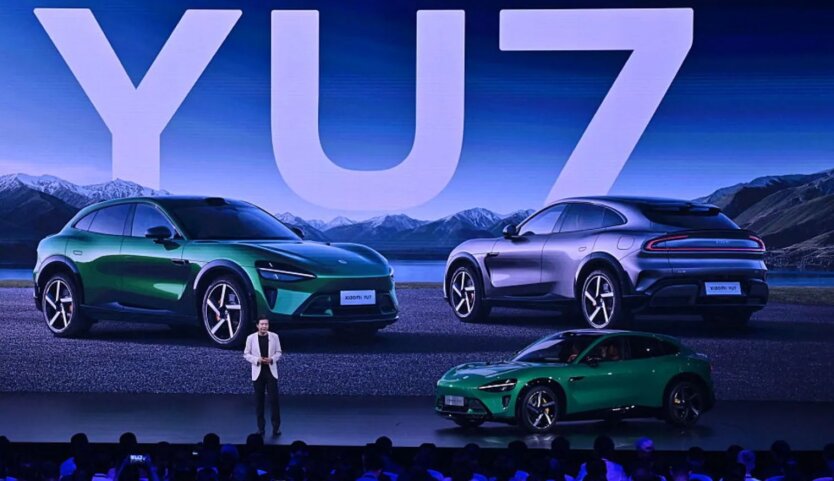 Xiaomi кидає виклик Tesla в Китаї новим електрокросовером YU7