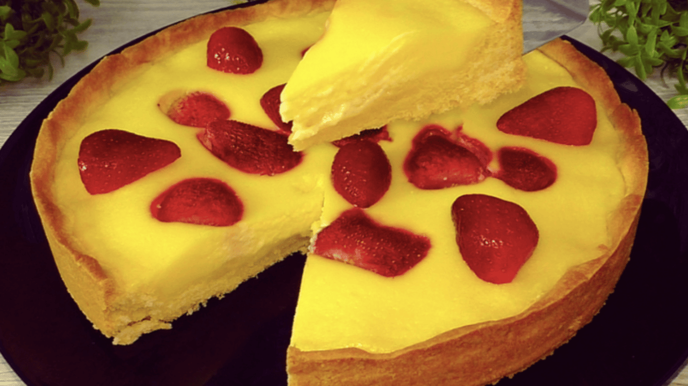 Quick strawberry dessert like from an expensive café - better than cake