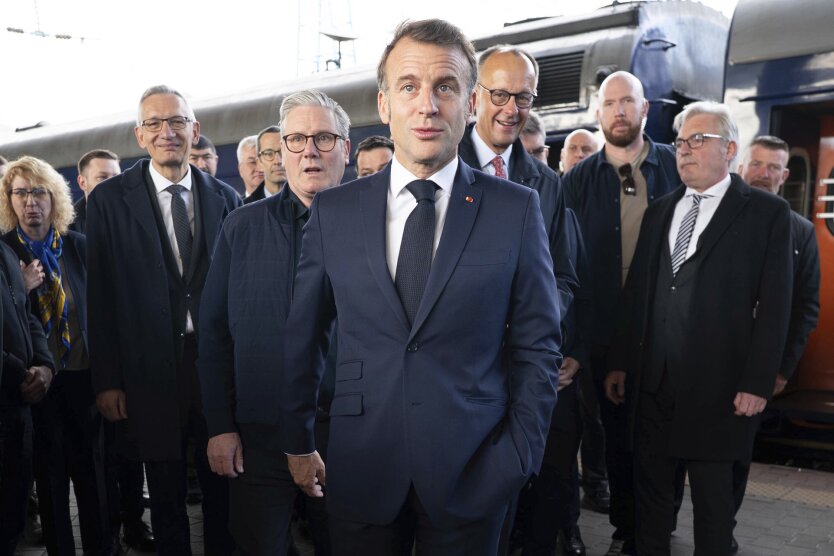 Merz, Macron and Starmer want to talk to Trump before his call with Putin