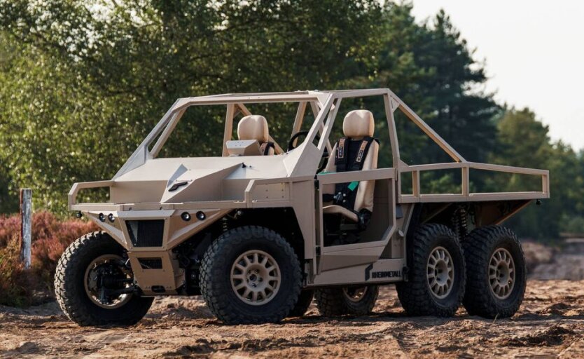 Ukraina otrzyma innowacyjne buggy Ermine od Rheinmetall